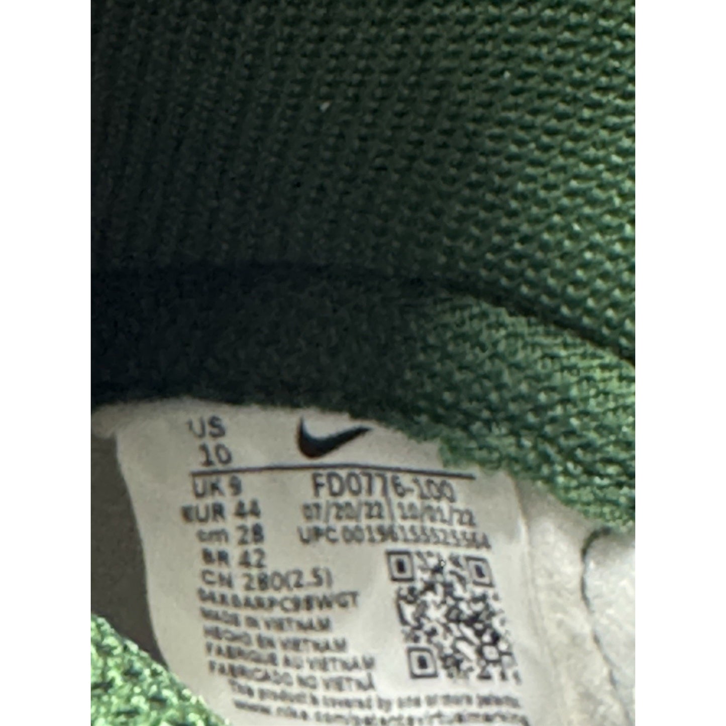 Size 10 - Nike Dunk High San Francisco Pack - Gold Mountain BS620