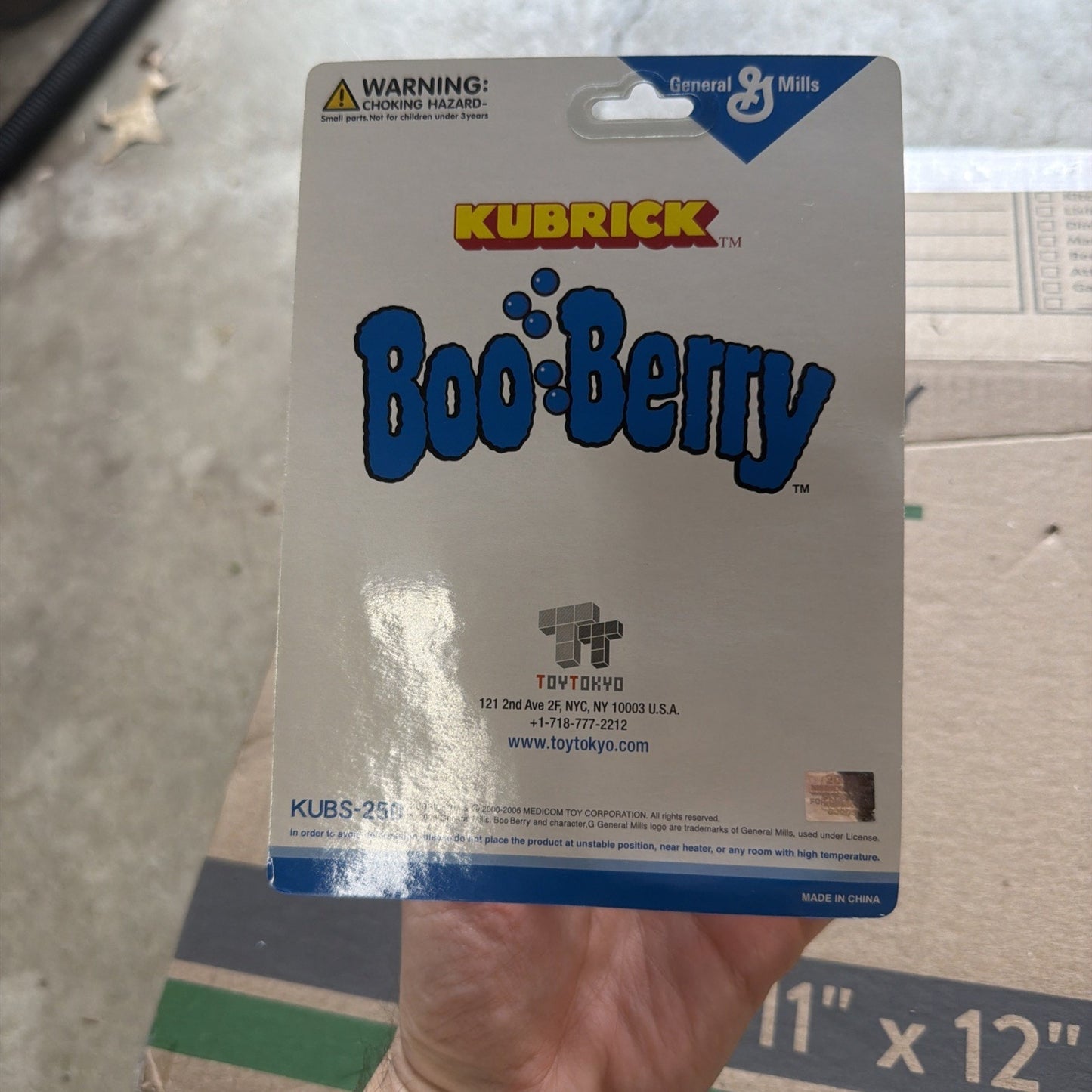 Medicom Toy Kubrick Boo berry Figure Toy Tokyo 2006 General Mills