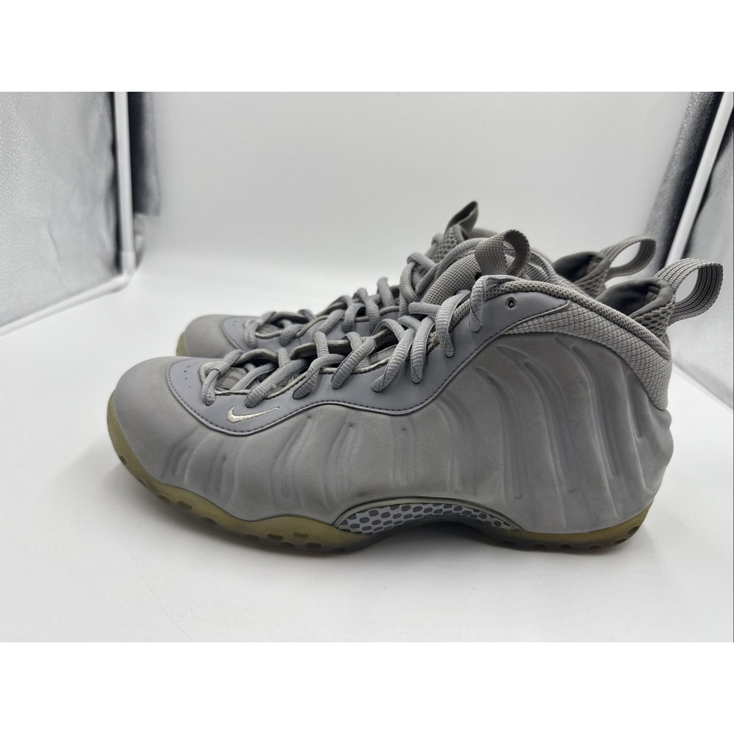 Size 10 - Nike Air Foamposite One PRM Wolf Grey