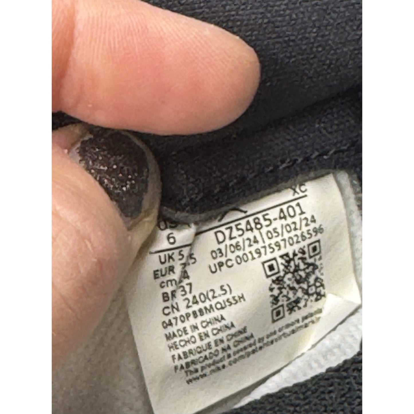 Size 6 - Air Jordan 1 Retro OG High Midnight Navy