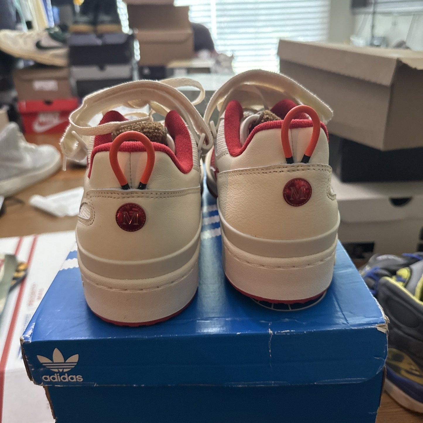 Size 10.5 - adidas Home Alone x Forum Low Red