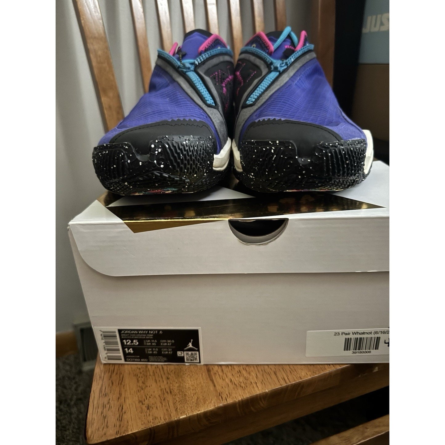 Size 12.5 - Jordan Why Not Zer0.6 Bright Concord BS341