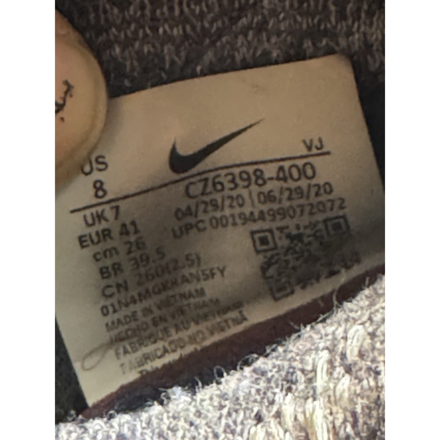 Size 8 - Nike Space Hippie 04 Mystic Navy