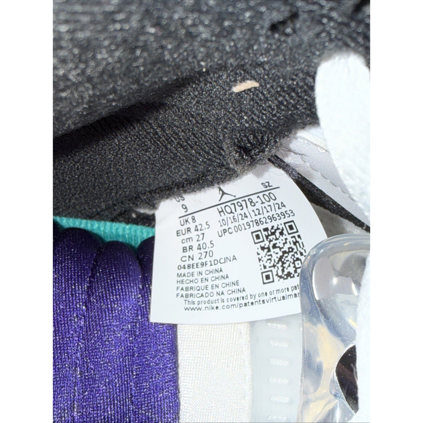 Size 9 - Air Jordan 5 Retro 2025 Grape