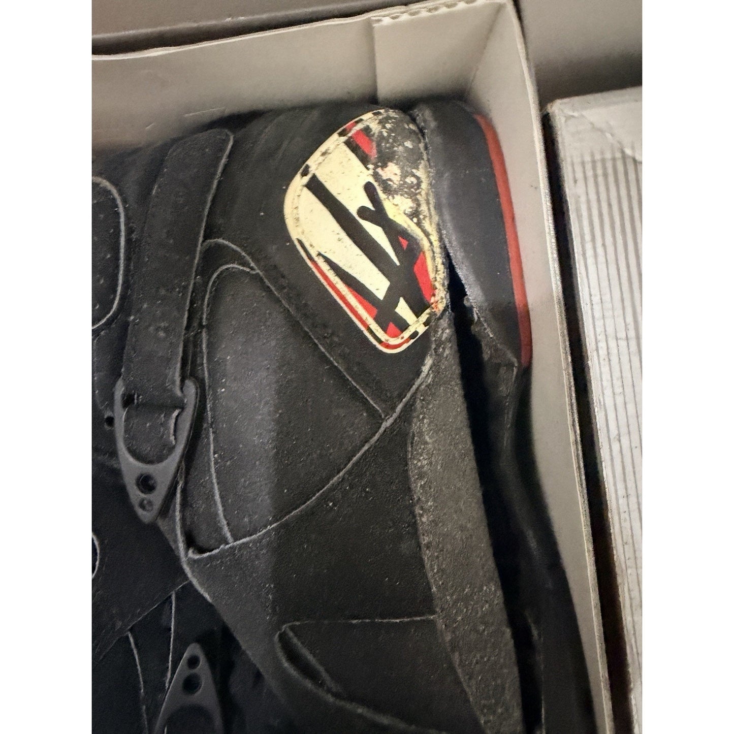 Lot Of 9 Jordan Shoes All Crumbling And With Flaws Needs Sole Swapped.