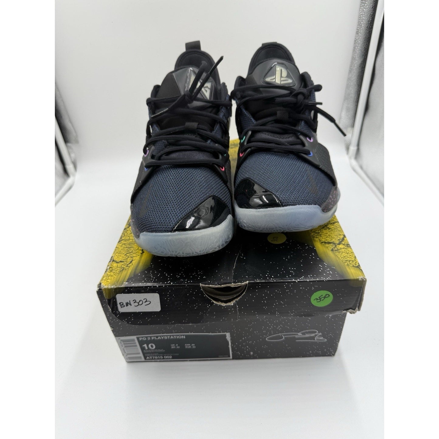 Size 10 - Nike PlayStation x PG 2 Black Racer Blue