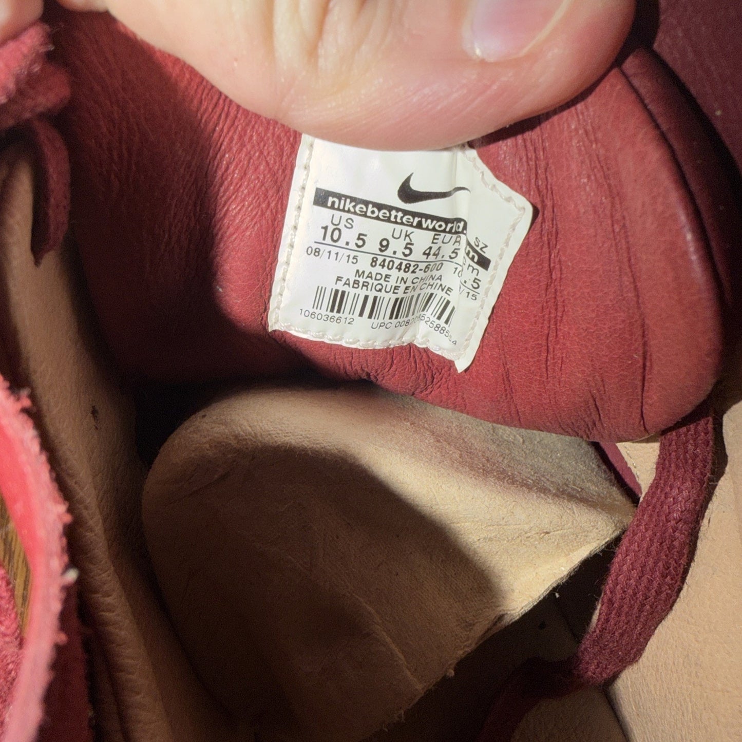 Size 10.5 - NikeLab Tiempo Vetta Red Rare Find