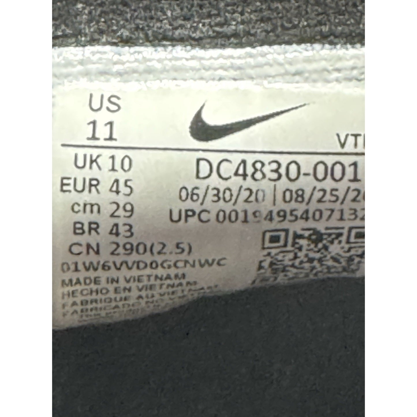 Size 11 - Nike Undefeated x Air Max 97 Black Volt