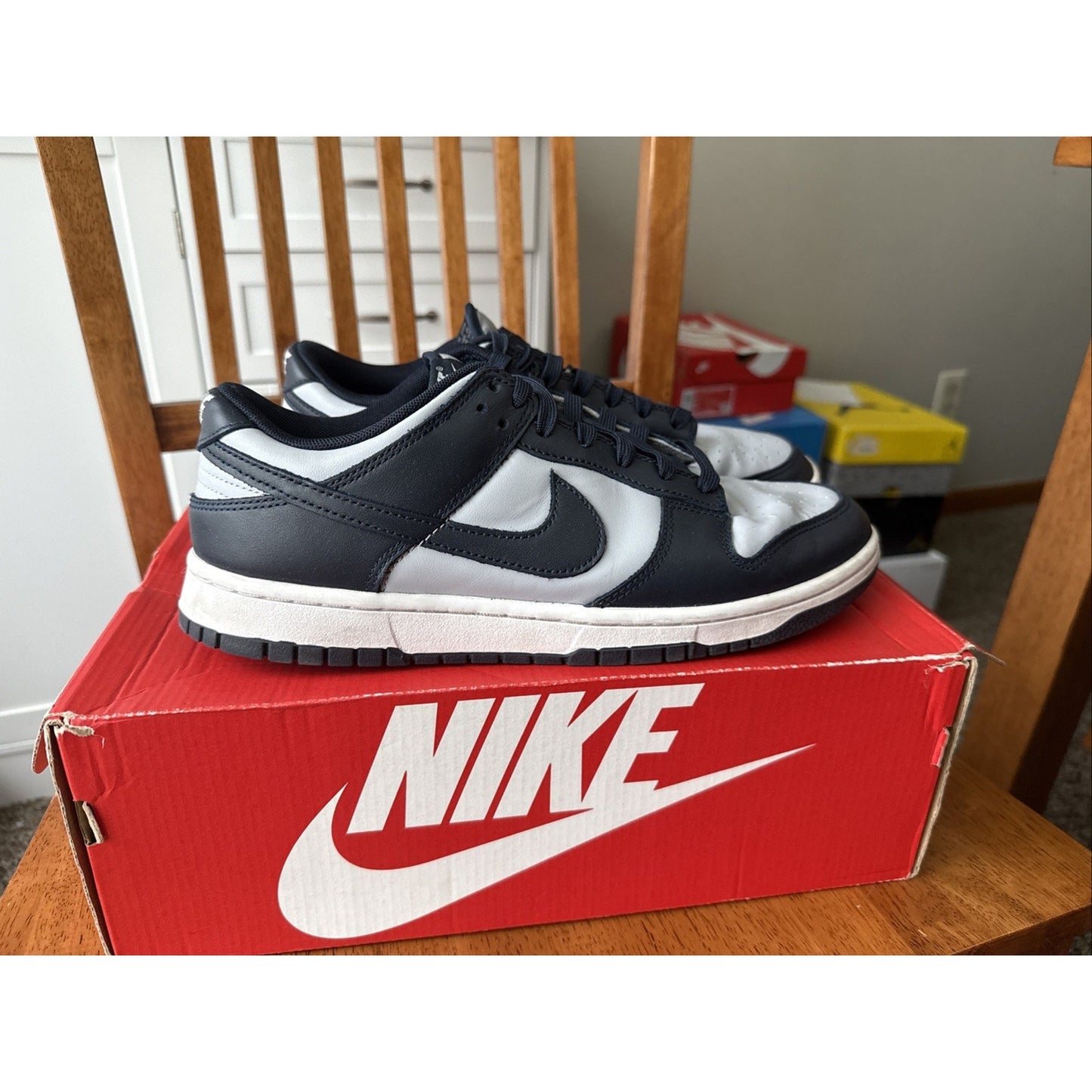 Size 10 - Nike Dunk Low Georgetown BS263