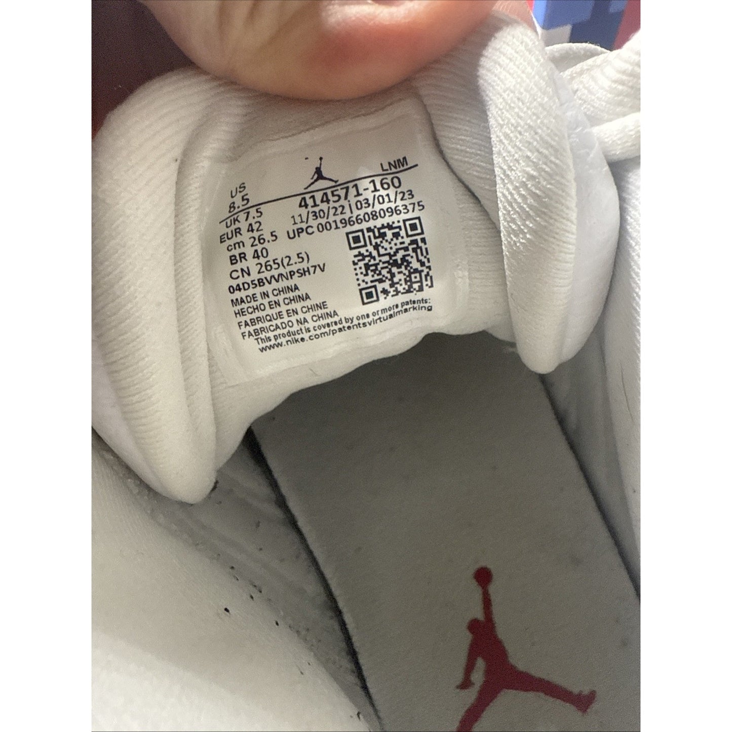 Size 8.5 - Air Jordan 13 Retro White Wolf Grey