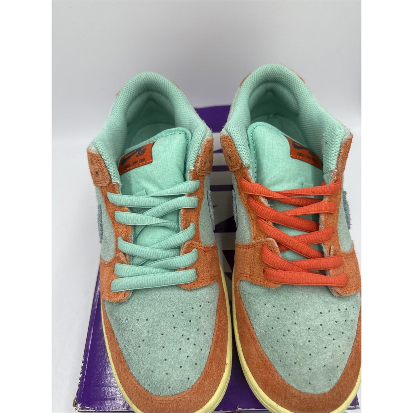 Size 8.5 - Nike Dunk SB Low Orange Emerald Rise