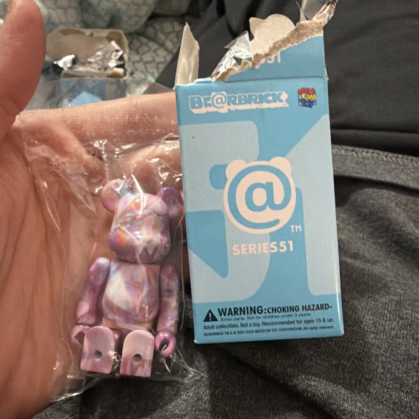 BE@RBRICK series 51 BearBrick Series 51 Jelly Bean
