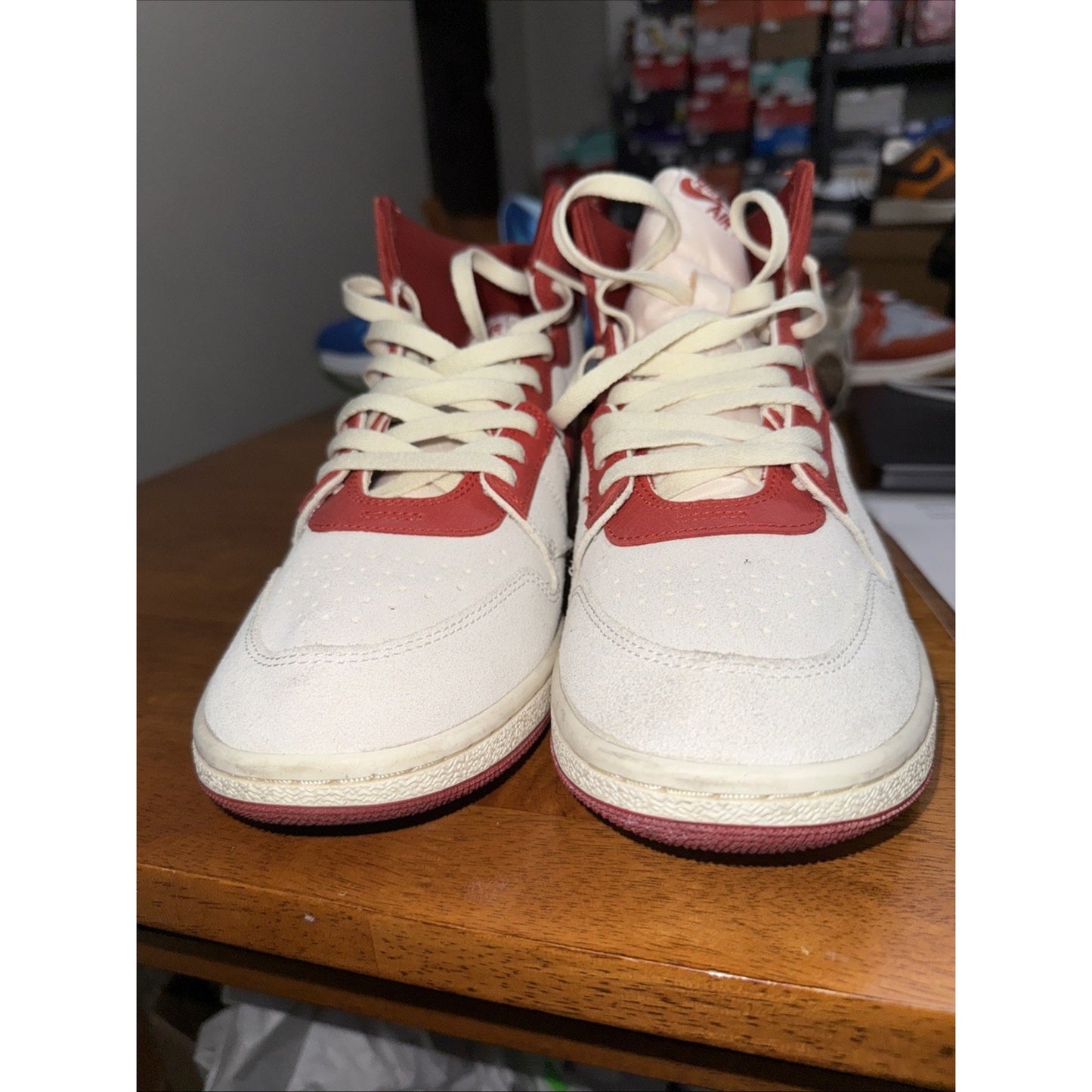 Size 11.5 - Jordan Air Ship PE SP Every Game - Dune Red NBS116