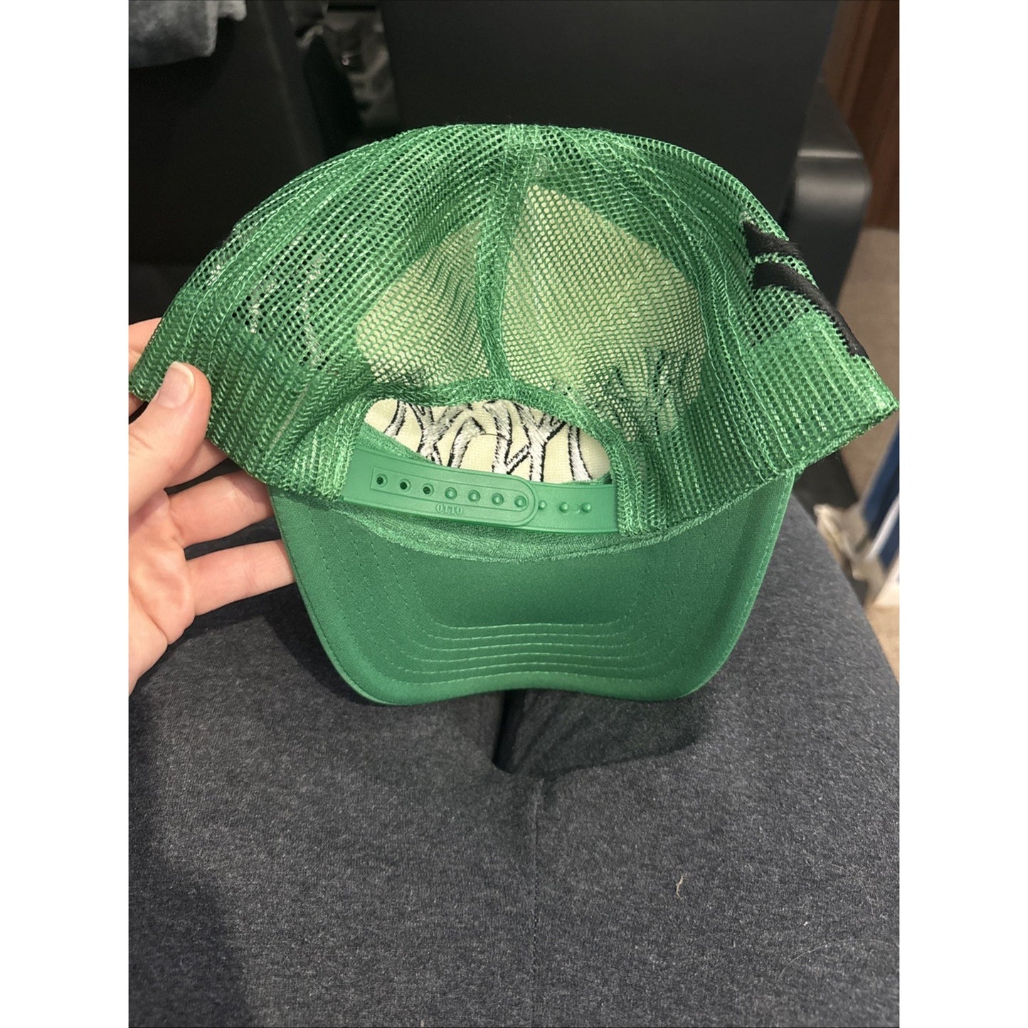 NY Foam Front Green Trucker Hat