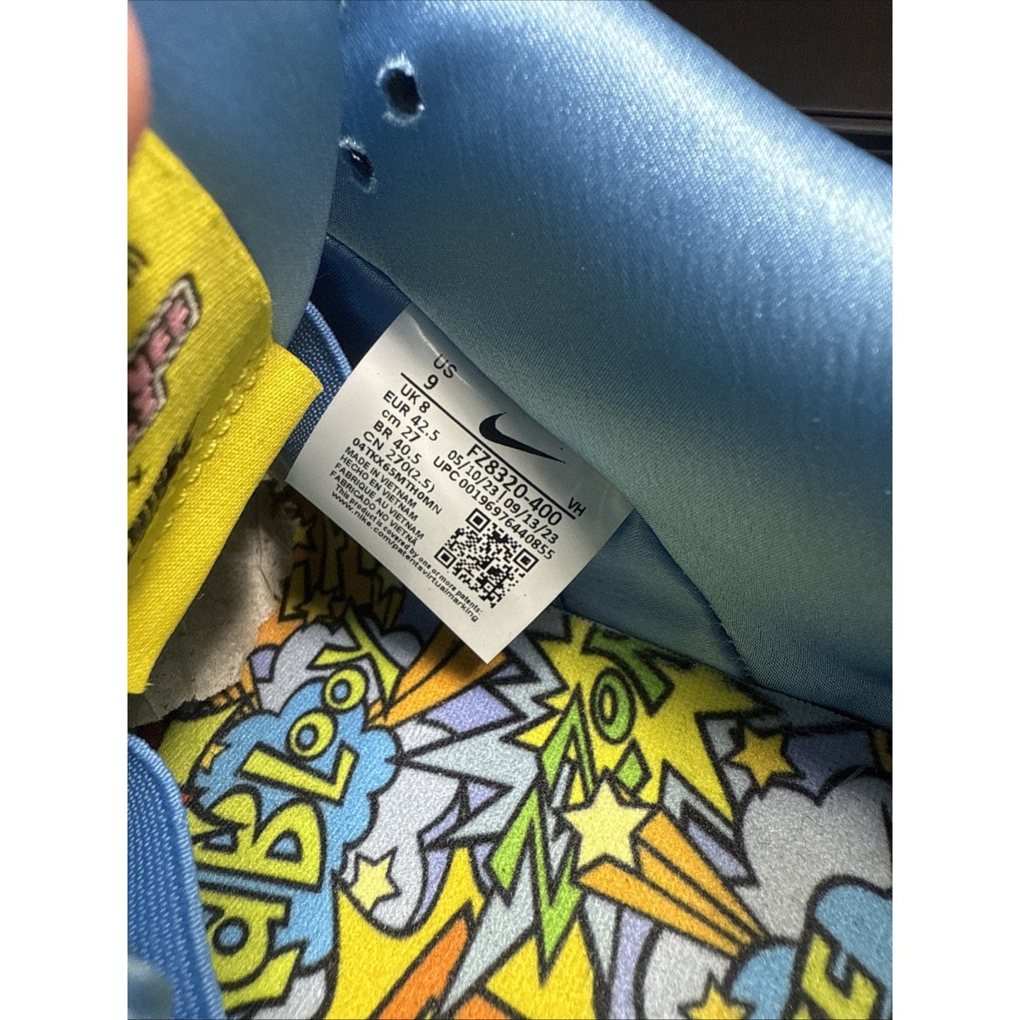 Size 9 - Nike The Powerpuff Girls x Dunk Pro SB QS Low Bubbles