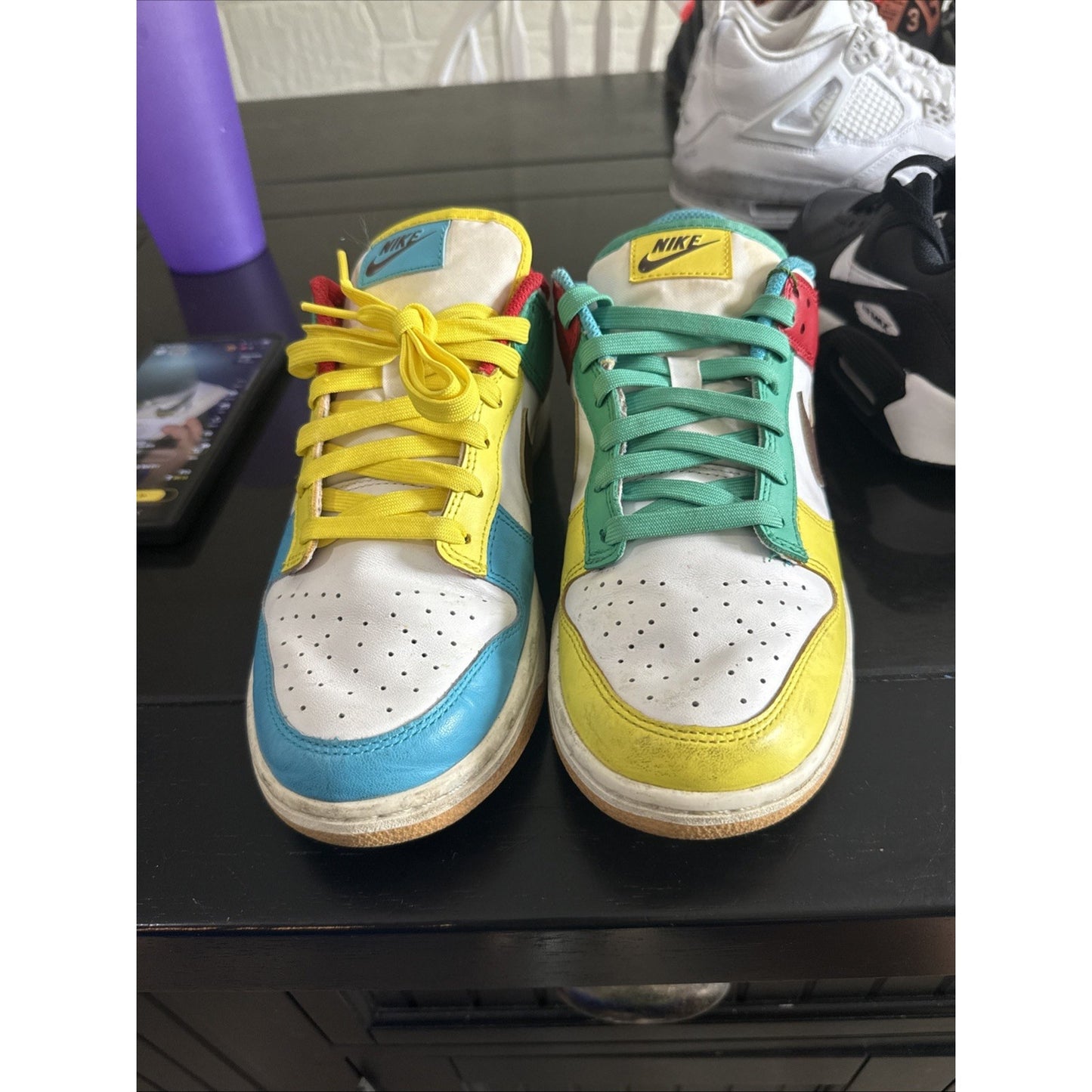 Size 7 - Nike Dunk SE Low Free.99 - White NBS222