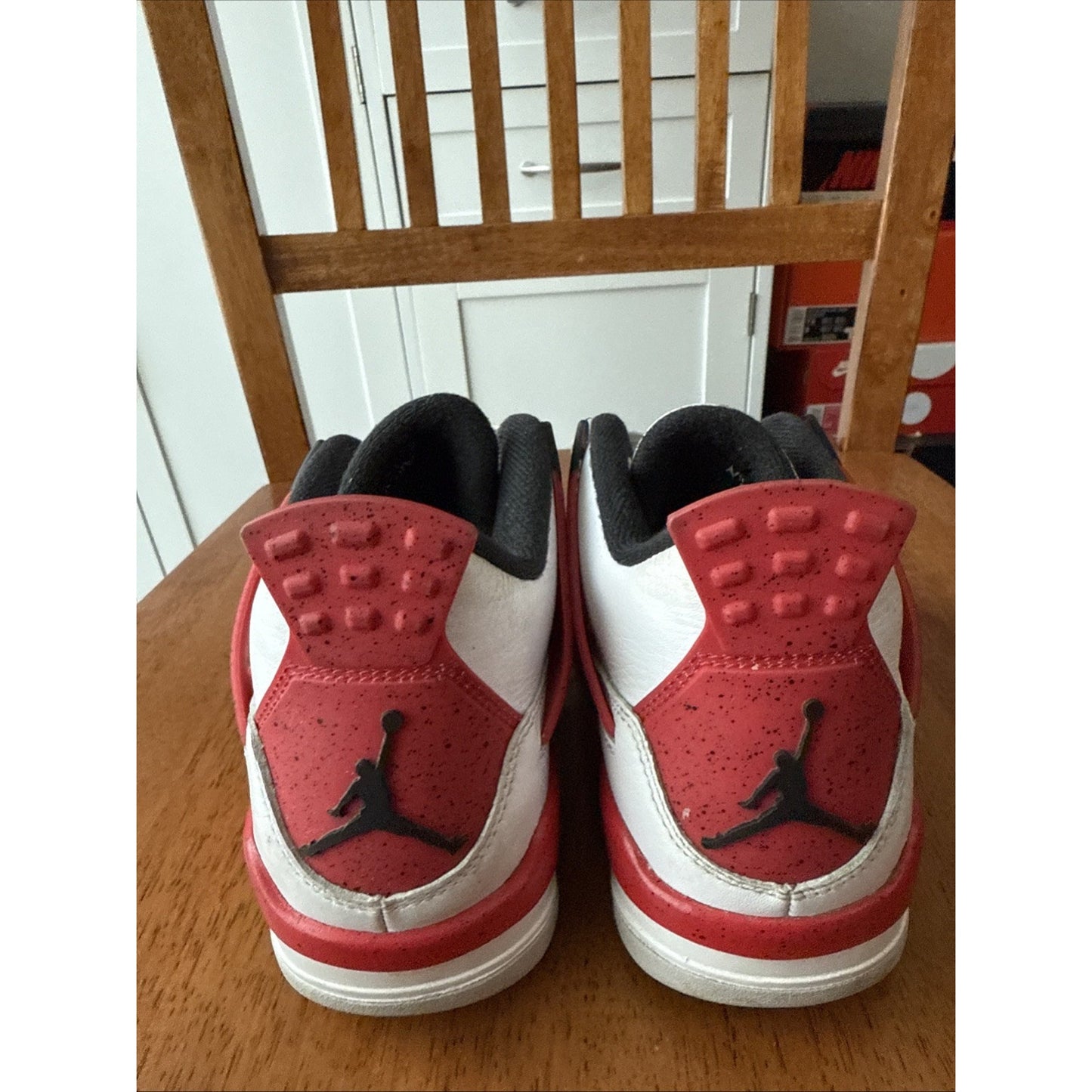 Size 6y (GS) - Jordan 4 Retro Low Red Cement 2023 BS231