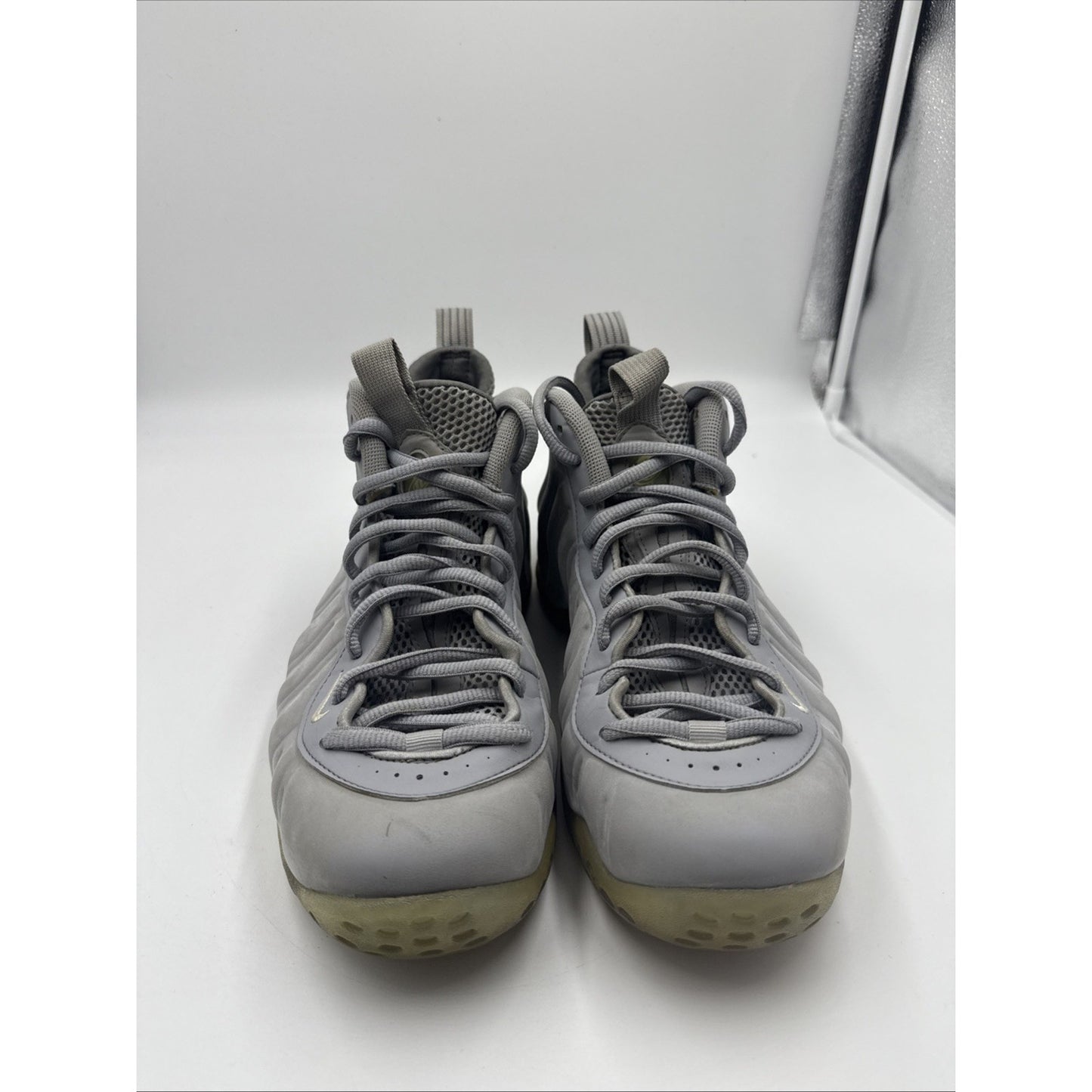 Size 10 - Nike Air Foamposite One PRM Wolf Grey