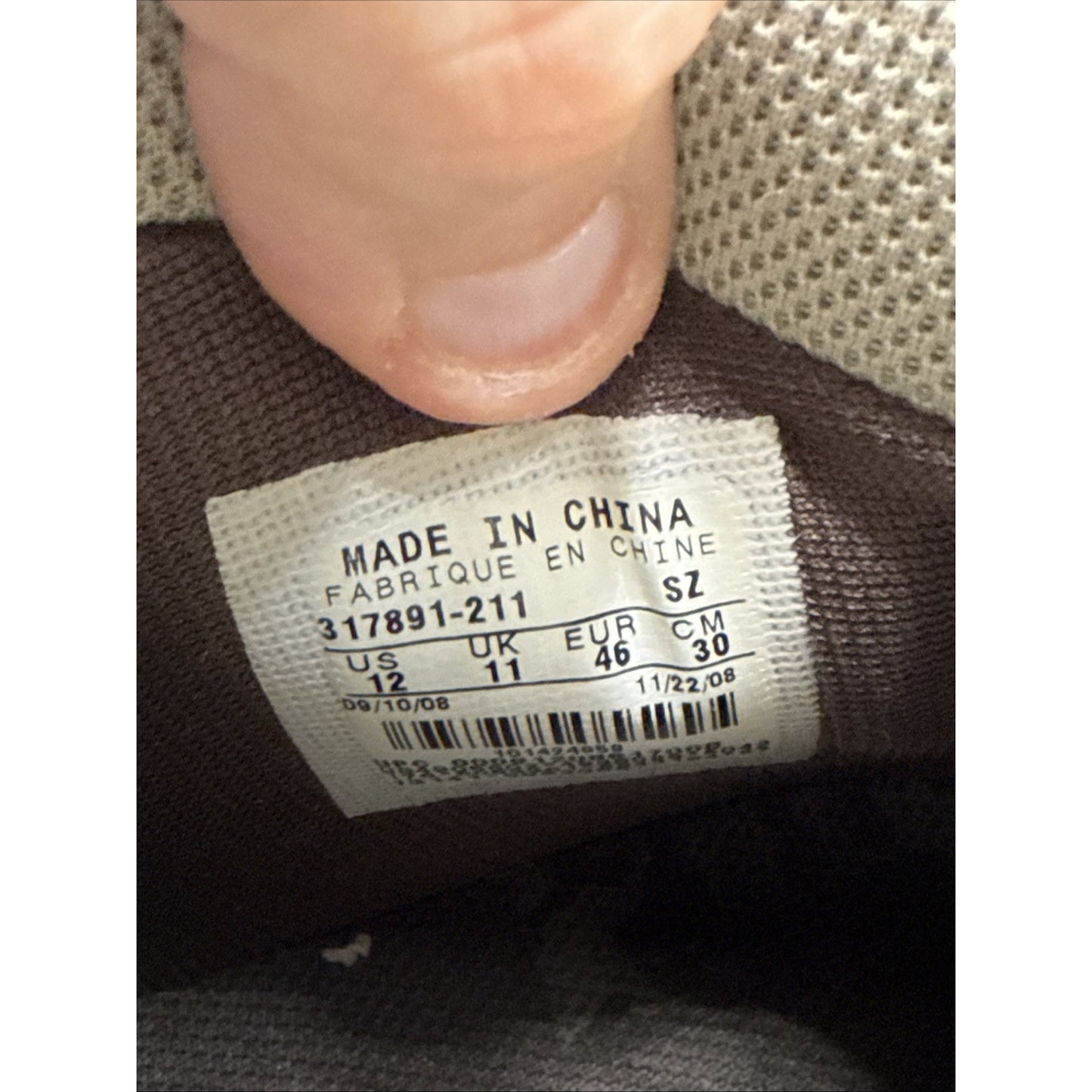 Size 12 - Nike Dunk Premium High Brown 2008
