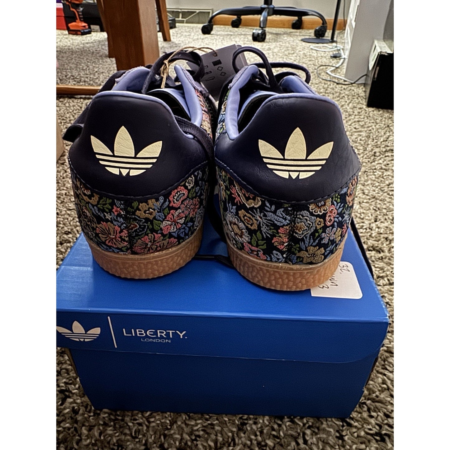 Size 4.5y Liberty London x Gazelle J Floral Embroidery