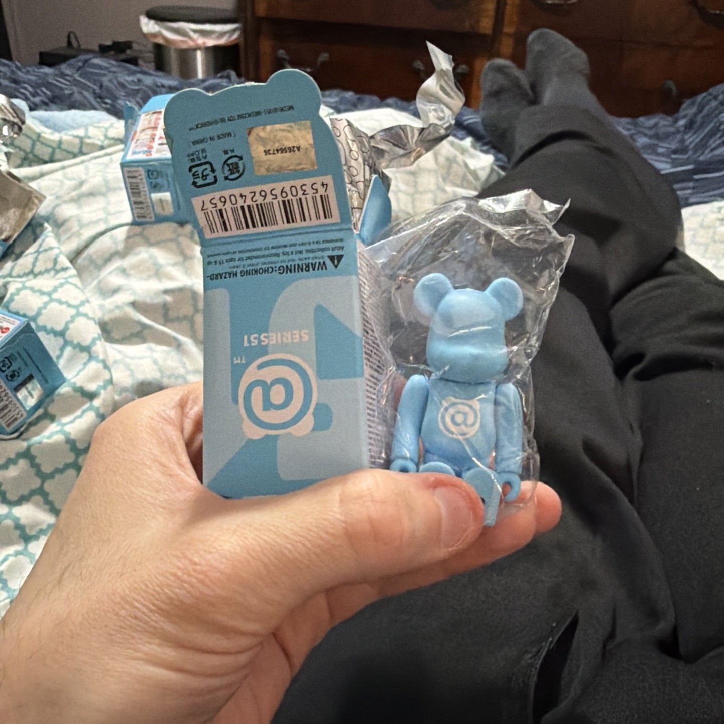 Bearbrick Series 51 - Basic Letter @ (USA SELLER)