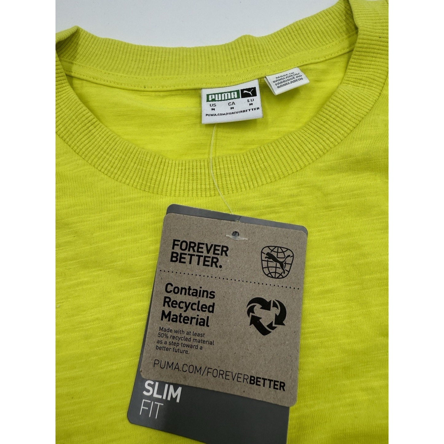 Size Medium Slim Fit Kids Puma Shirt