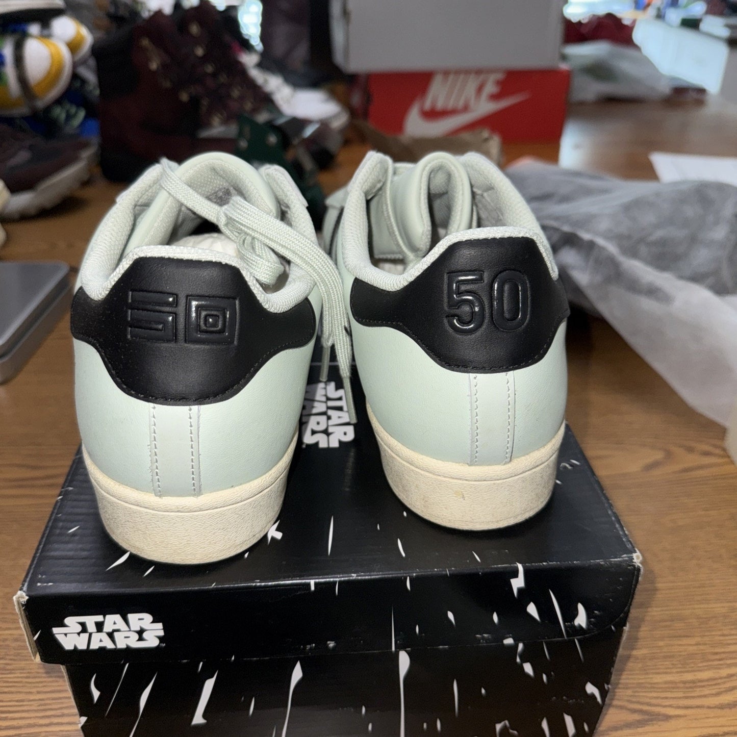 Size 12 - adidas Star Wars x Superstar The Child