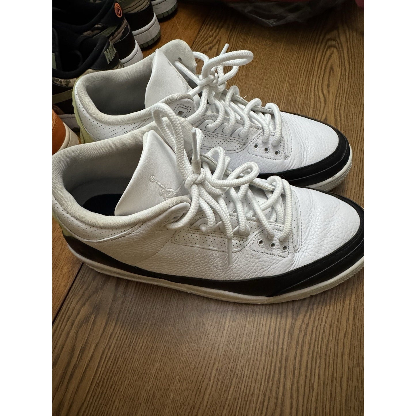 Size 10 - Jordan 3 Retro SP x Fragment Design Mid White NBS082