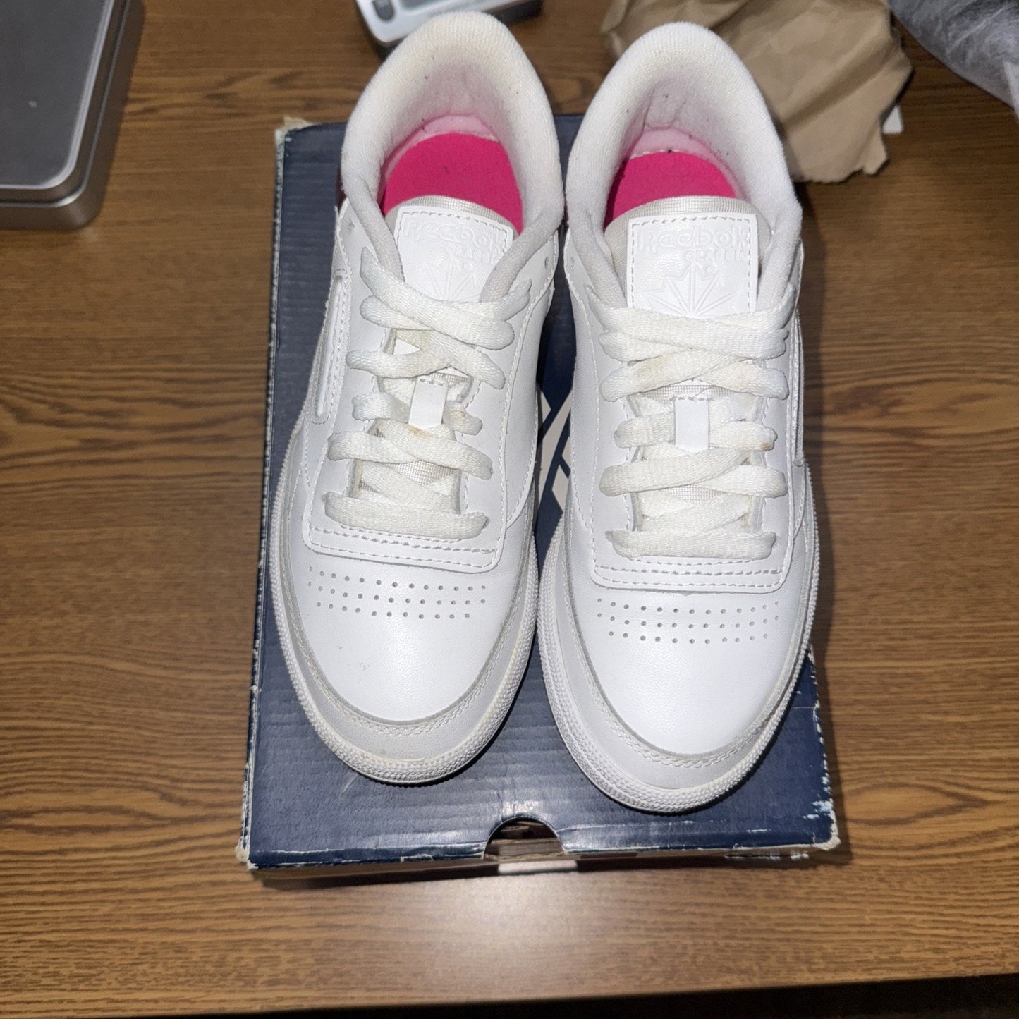 Size 5 Reebok Club C 85 FW6167