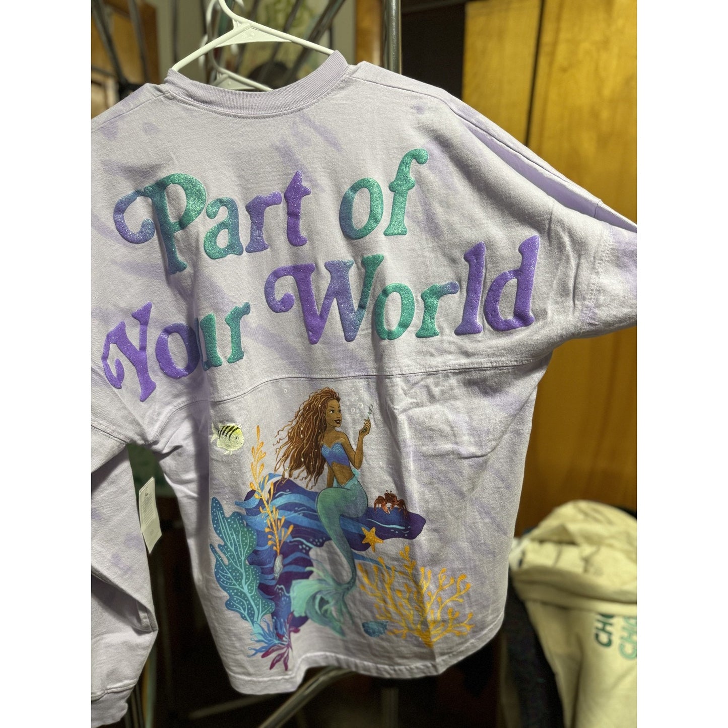 Little Mermaid Disney Parks Part Of Your World Spirit Jersey New various sizes