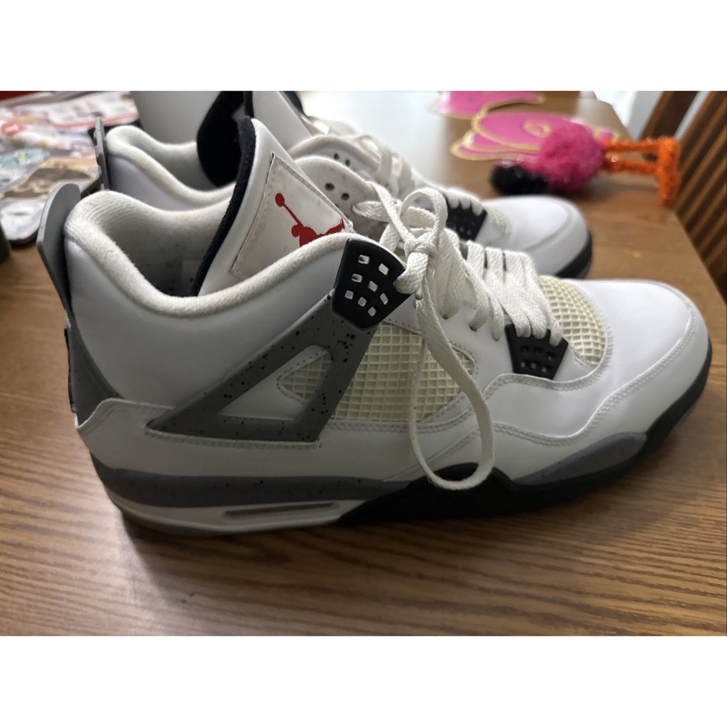 Size 14 - Jordan 4 Retro Cement 2012 BS376