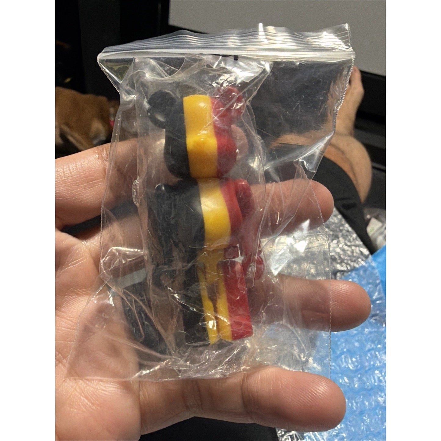Medicom Bearbrick Series 27 Flag Belgium 100% 2013 NO BOX NO CARD N/C B5