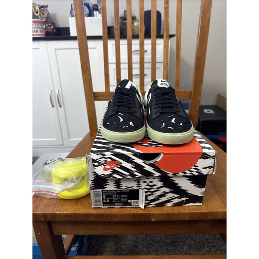 Size 5 - Nike Acronym x Blazer Low Black Olive Aura BS152