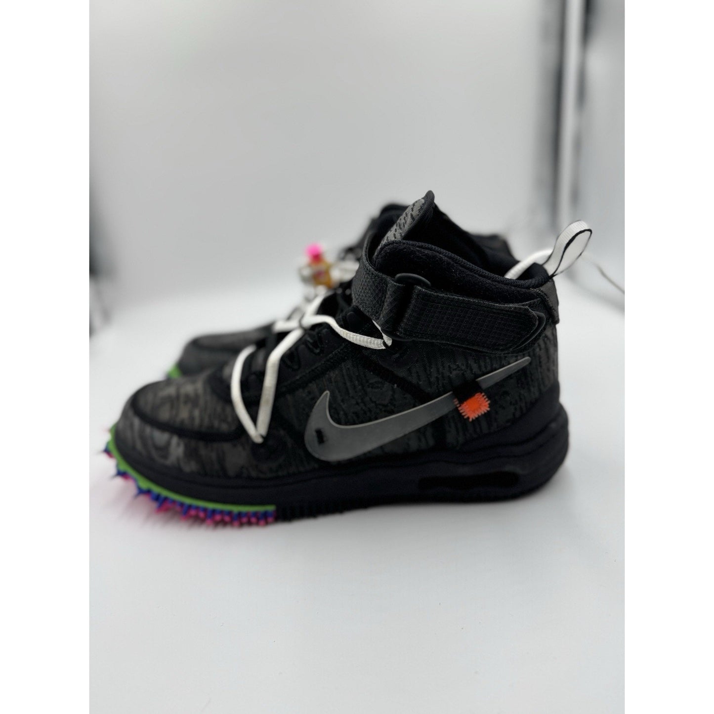 Size 10 - Nike Air Force 1 x Off-White Black 2022 BS614
