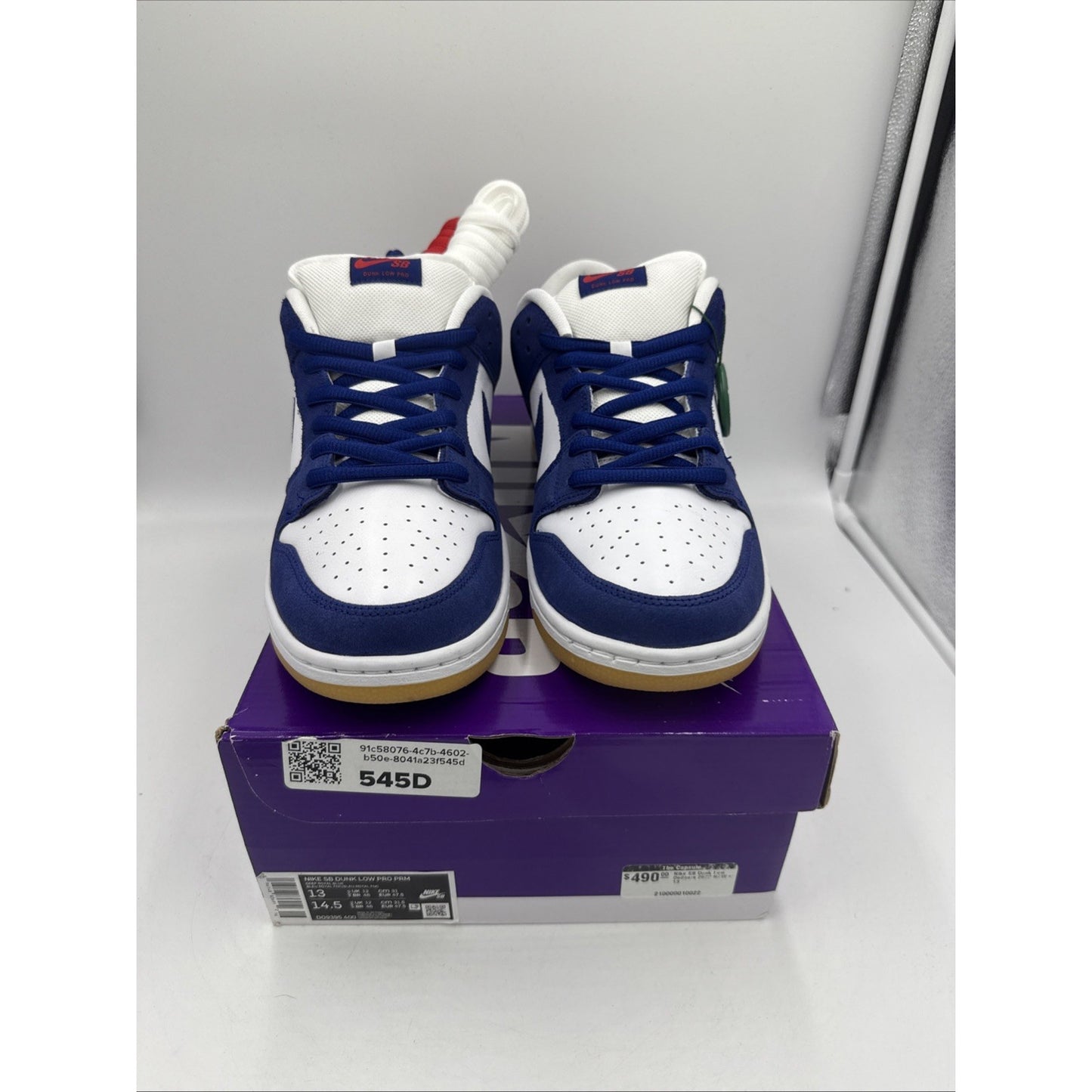 Size 13 - Nike SB Dunk Low Los Angeles Dodgers