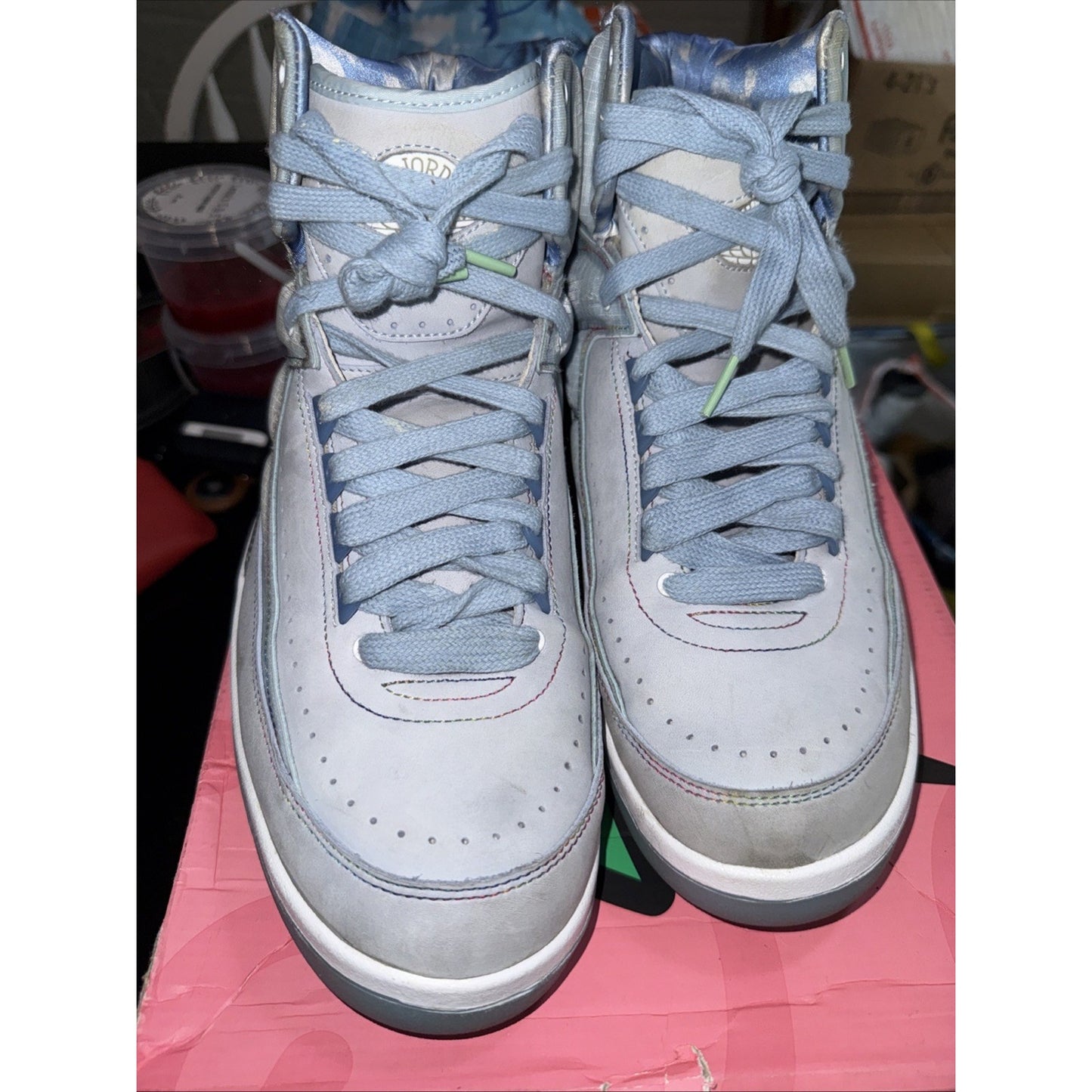 Size 13 - Jordan 2 Retro x J. Balvin Blue 2022