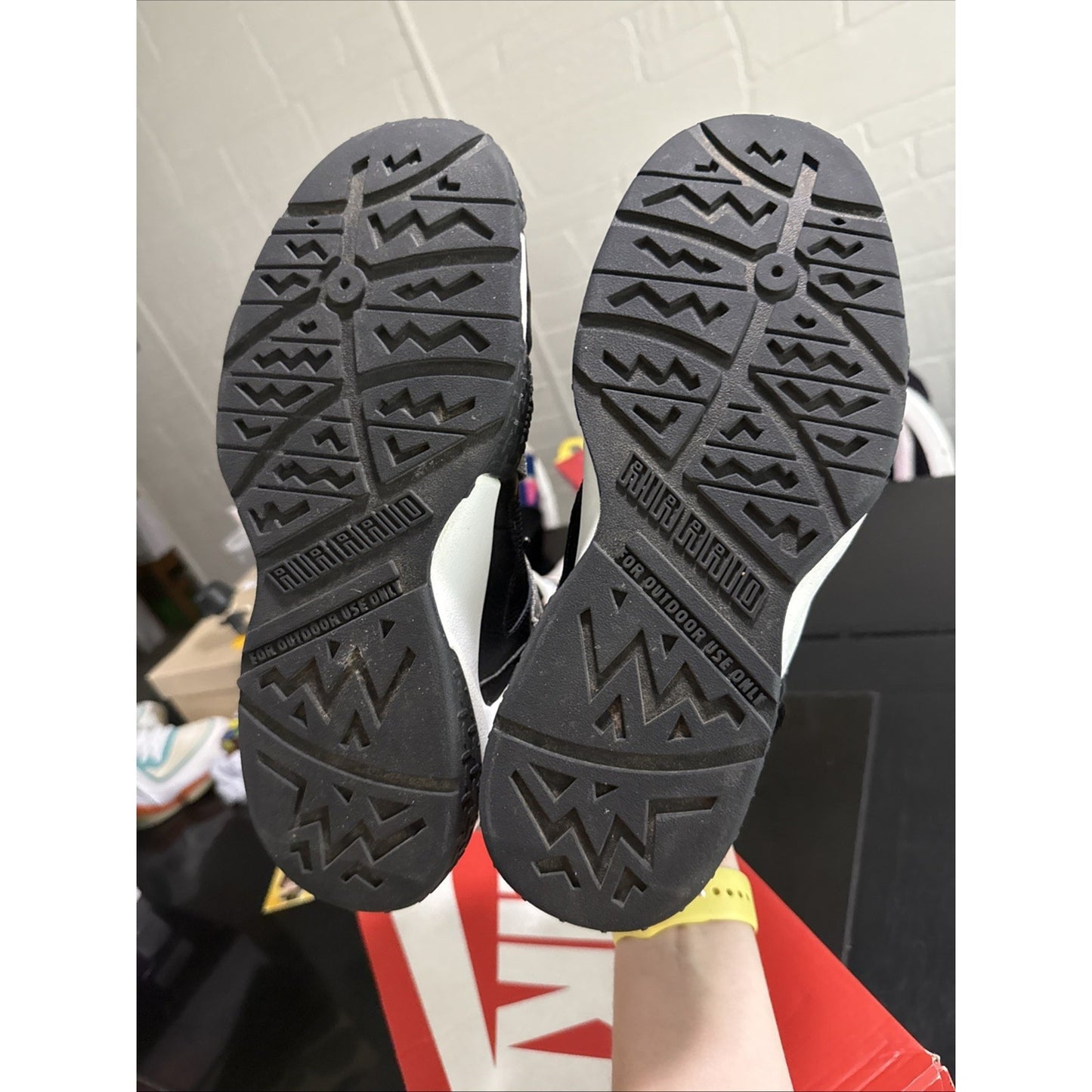 Size 9 - Nike Air Raid OG Black Grey