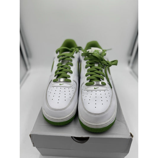 Size 11.5 - Nike Air Force 1 '07 White Chlorophyll