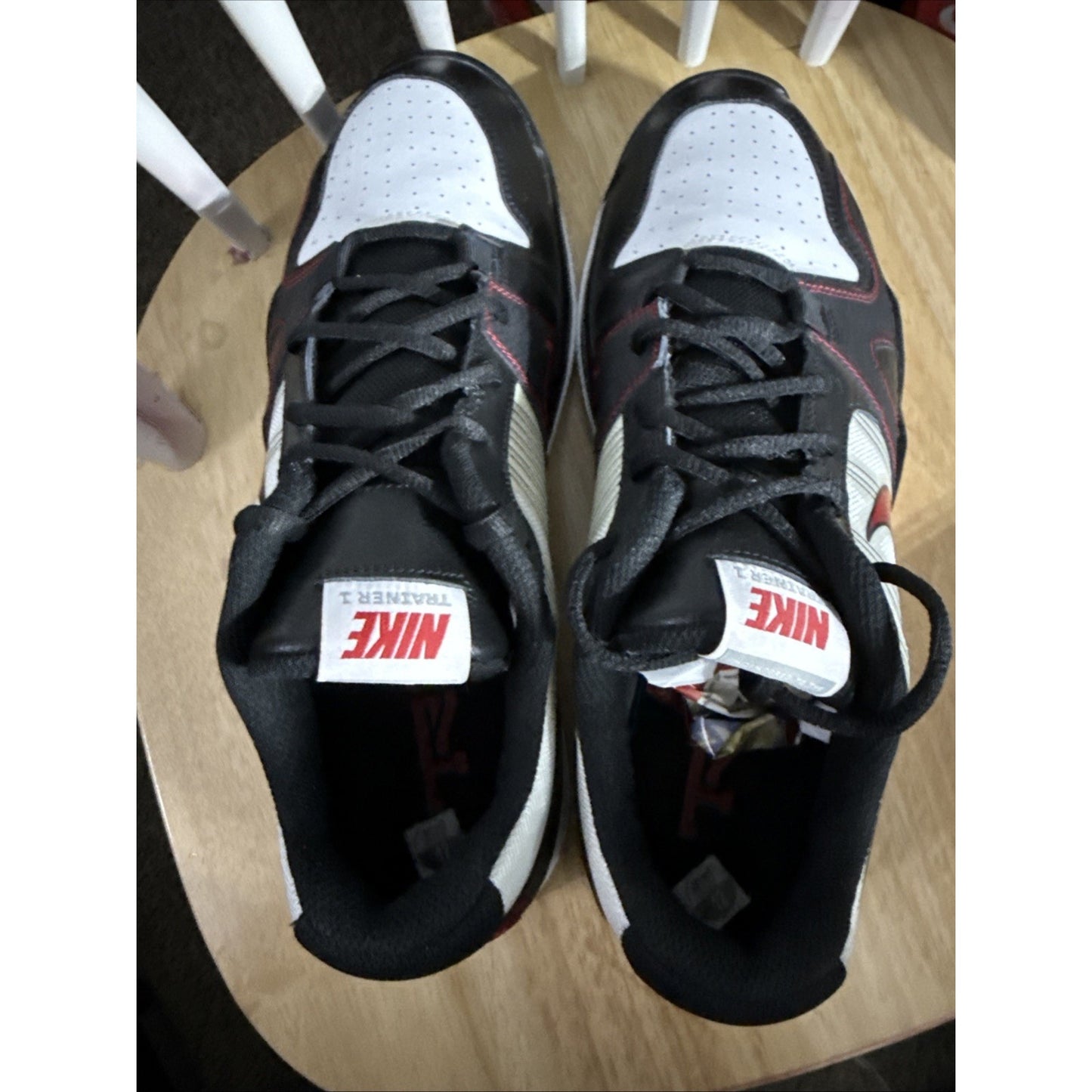 Size 12 2010 Nike Air Trainer 1 ATL Falcons 999999 Sample Tag
