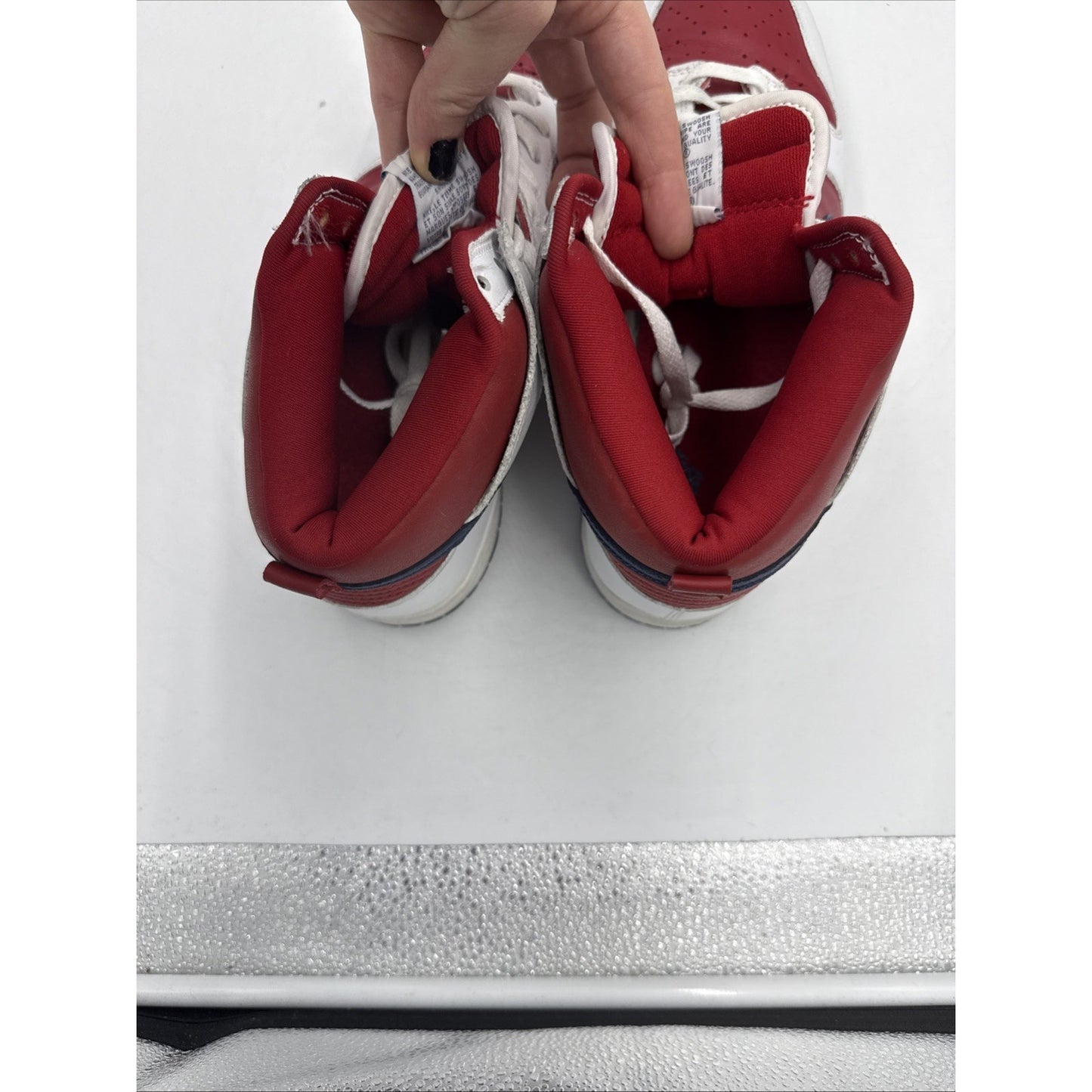 Size 10.5 - Nike Dunk High Rapid Varisty Red