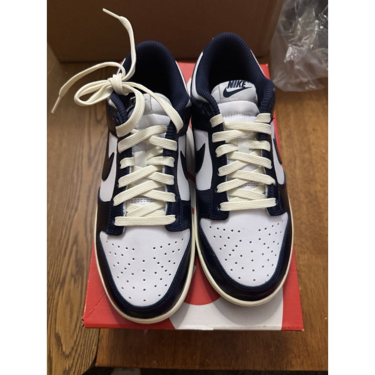 Size 8 - Nike Dunk Premium Low Vintage Navy W BS322