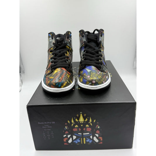 Size 8.5 - Nike Concepts x SB Dunk High Stained Glass With The Special Box