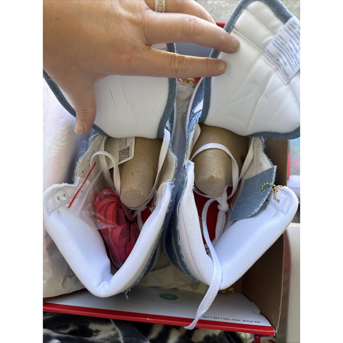 Size 12 - Jordan 1 High OG Denim 2022 W