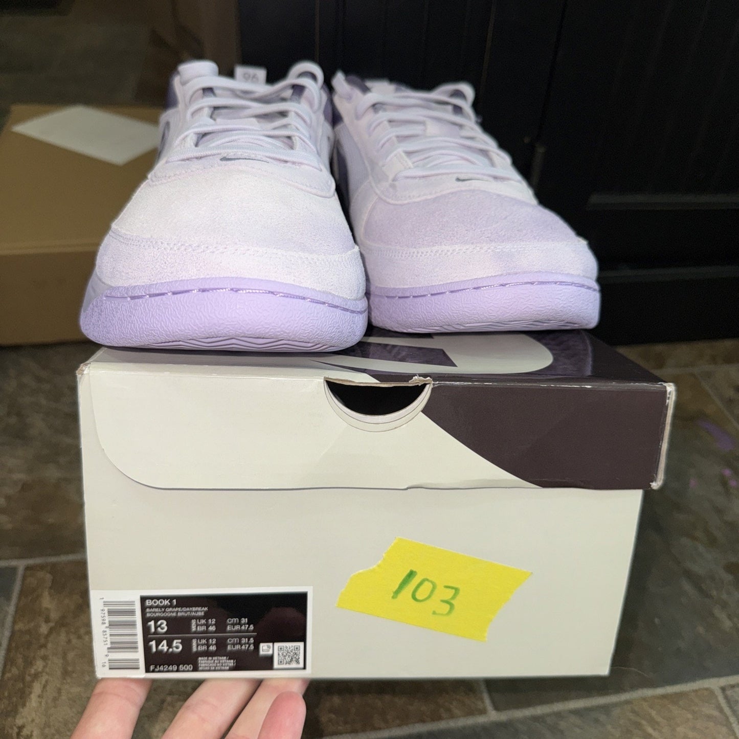 Size 13 - Nike Book 1 Sun Bleached