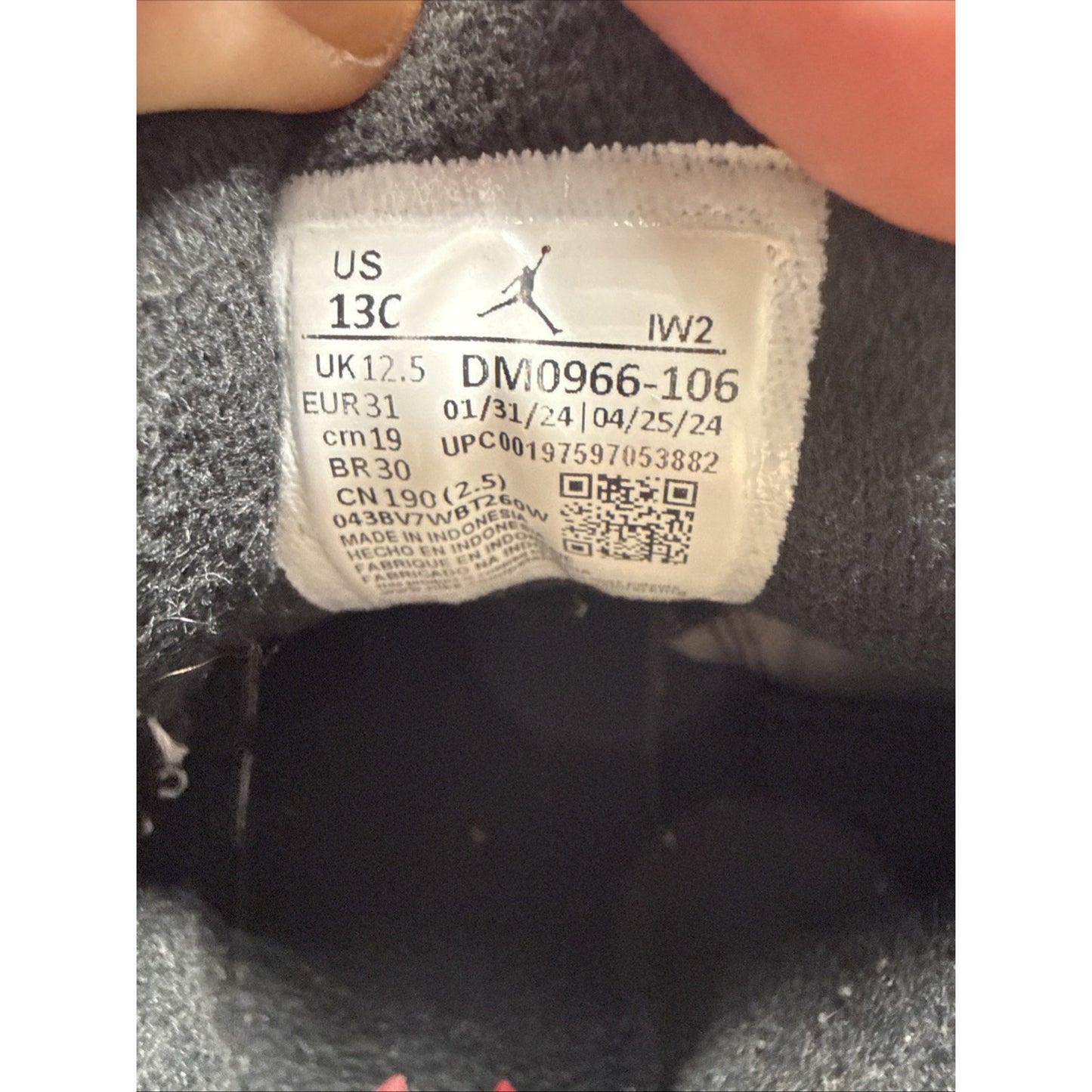 Size 13 (PS) - Jordan 3 Retro Low White Cement Reimagined