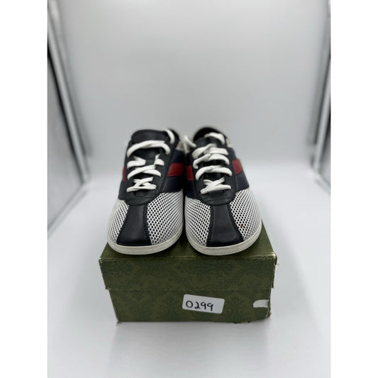 Size 9.5 Gucci Calfskin Mesh Falacer Sneakers bs874