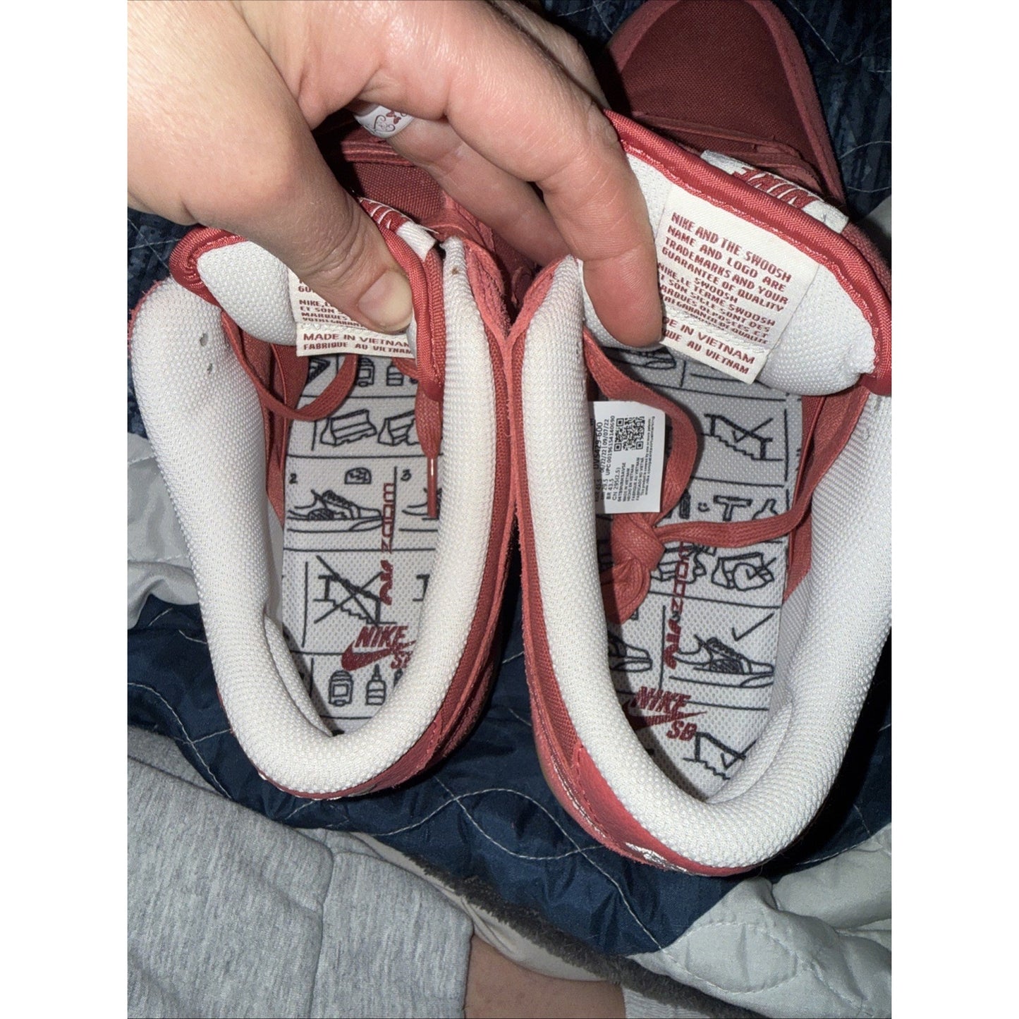 Nike SB Dunk Low SB Adobe 2023 DV5429-600 Red Gum Light Brown Men's US 11.5