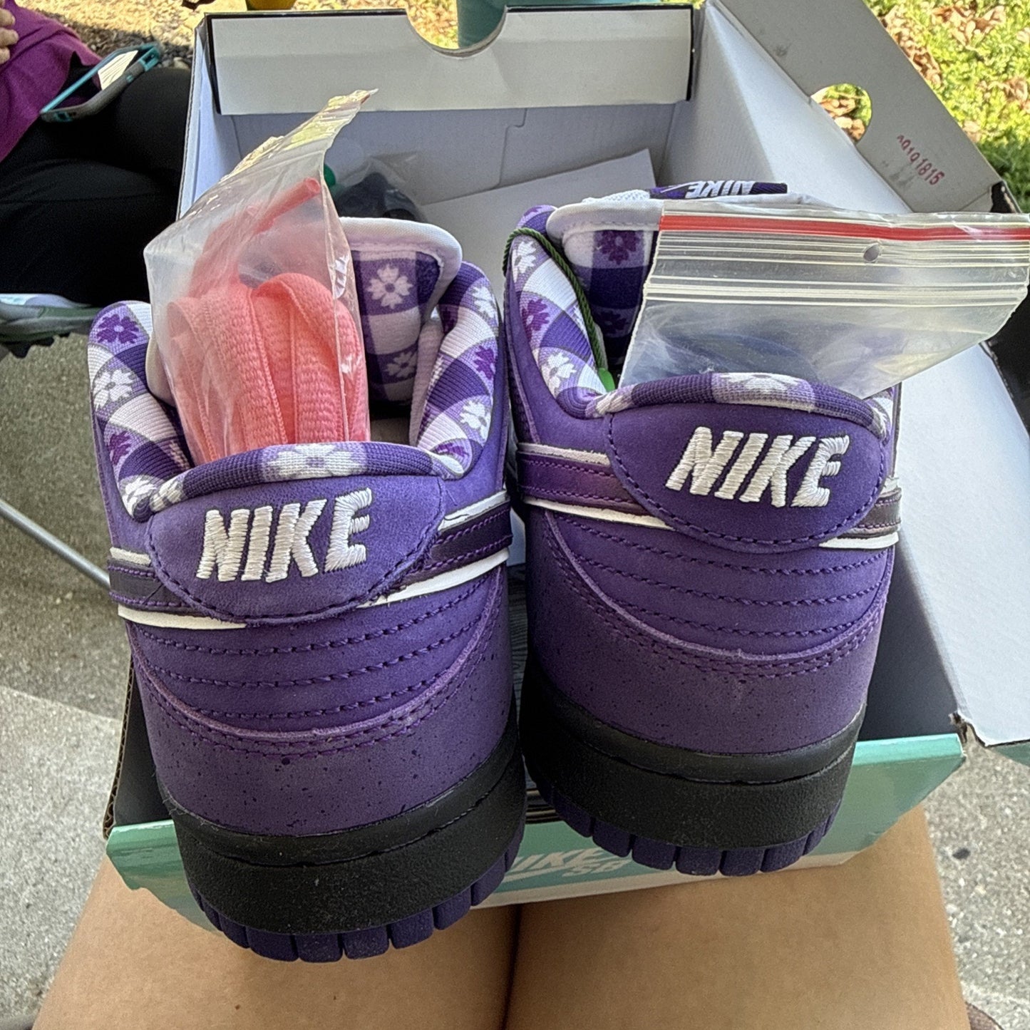 NEW 2018 Nike Dunk Low SB Sz 6.5 Purple Lobster x Concepts BV1310-555 AUTHENTIC