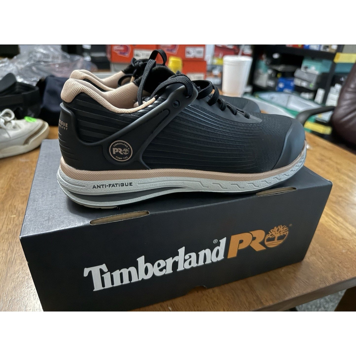 Timberland Pro Womens Drivetrain Work Sneaker Size 7.5M BS381