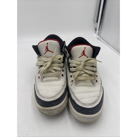 Size 5.5 - Jordan 3 Retro Denim SE Fire Red 2020